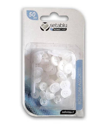 Setablu Bottoni Assortiti 50Pz