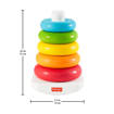 Mattel - Fisher-Price - Piramide 5 Anelli Eco GRF09