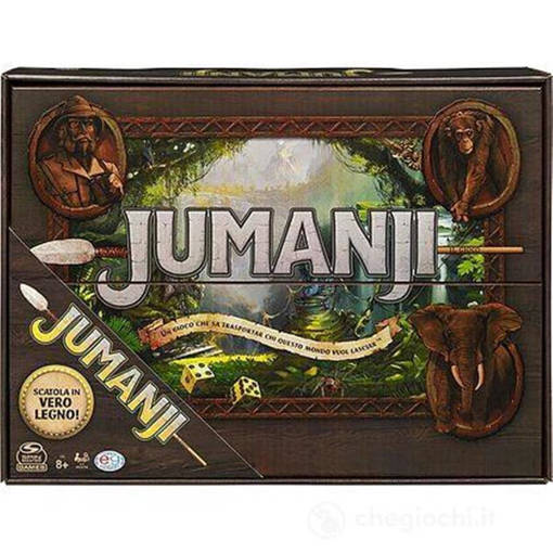 Spin Master - Jumanji Il Gioco In Legno 6062356