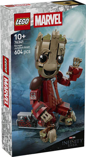 Lego Super Heroes Marvel 76341 Groot in tuta da Ravager