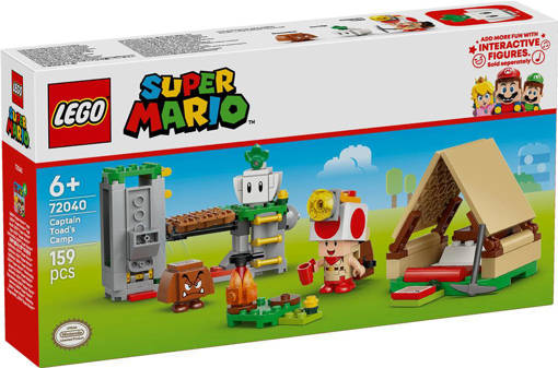 Lego Super Mario 72040 In campeggio con Capitan Toad