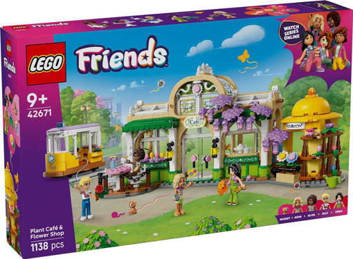 Lego Friends 42671 Caffè delle piante e Negozio di fiori