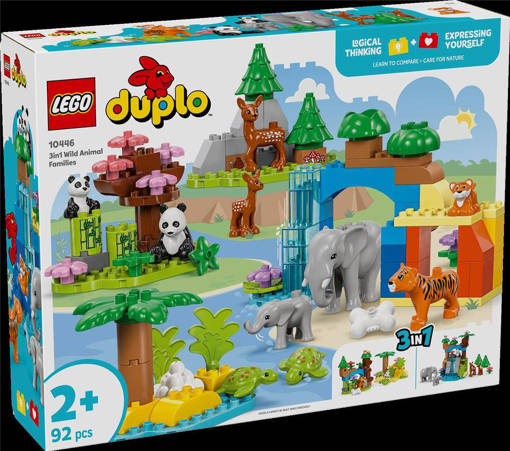 Lego DUPLO Town 10446 Famiglie di animali 3 in 1