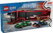 Lego City Formula 1 60445 Autotrasportatore F1® con monoposto RB20 e AMR24 F1®