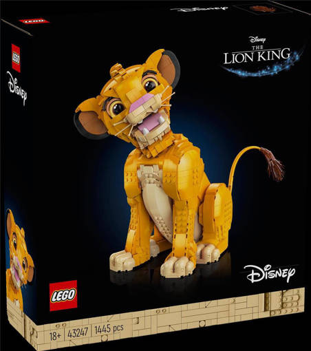 Lego Disney Classic 43247 Giovane Simba, Re Leone