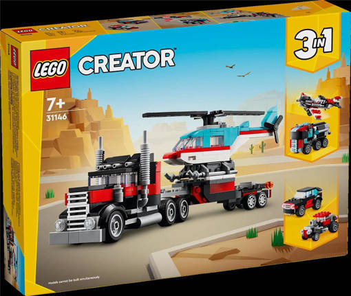 Lego Creator 31146 Autocarro con elicottero