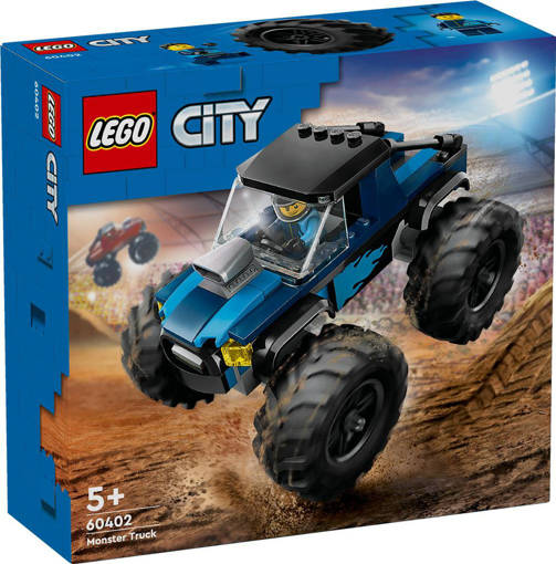 Lego City Great Vehicles 60402 Monster Truck blu