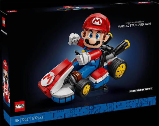 Lego Super Mario 72037 Mario Kart™: Mario e Kart standard