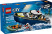 Lego City Police 60456 Inseguimento del motoscafo della Polizia