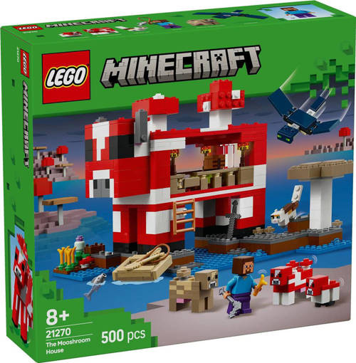 Lego Minecraft 21270 La casa del Mooshroom