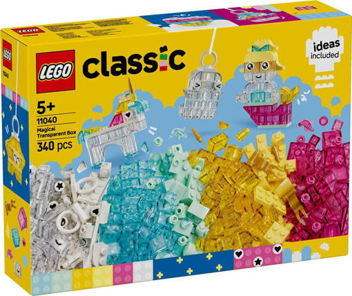Lego Classic 11040 Scatola magica trasparente
