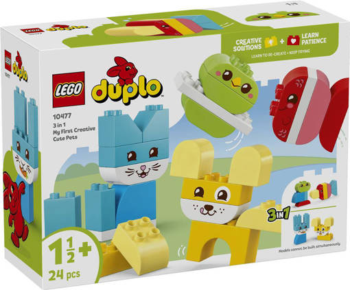 Lego DUPLO My First 10477 Animali domestici creativi 3 in 1