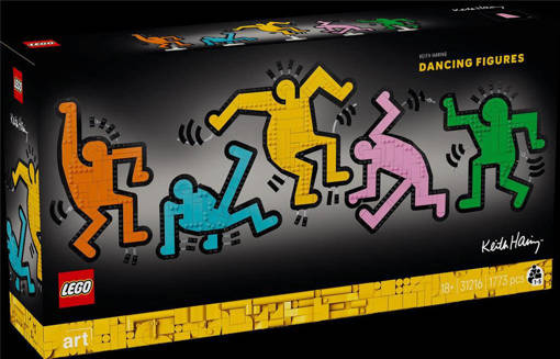 Lego Art 31216 Keith Haring – Figure danzanti