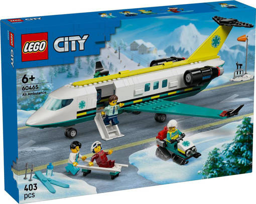 Lego City Big Vehicles 60465 Aereo ambulanza di emergenza