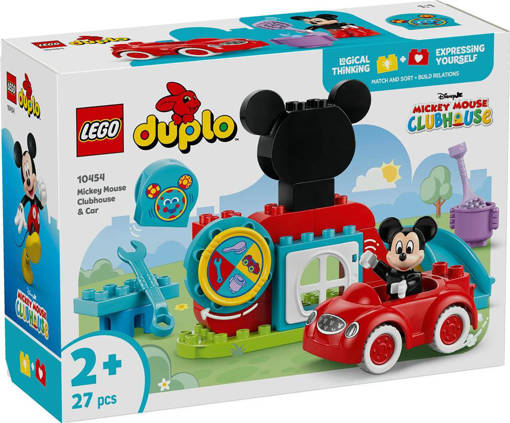Lego DUPLO Disney TM 10454 La casa e l’auto di Topolino