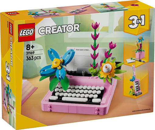 Lego Creator 31169 Macchina da scrivere con fiori