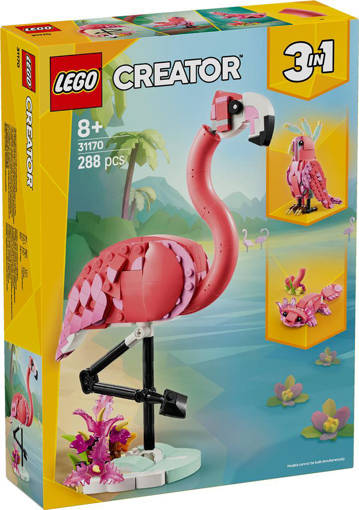 Lego Creator 31170 Animali selvatici: fenicottero rosa