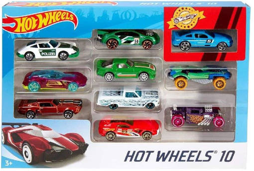 Mattel - Hot Wheels - Hot Wheels Conf. 10 Veicoli 54886