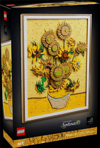 Lego Art 31215 Vincent van Gogh – Girasoli