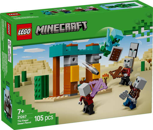 Lego Minecraft 21267 Pattuglia nel deserto della bestia