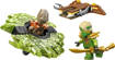 Lego Ninjago 71850 Lloyd contro Spinner Mostro della Terra