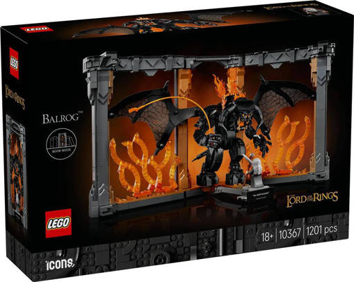 Lego Icons 10367 Il Signore degli Anelli: Book Nook del Balrog™