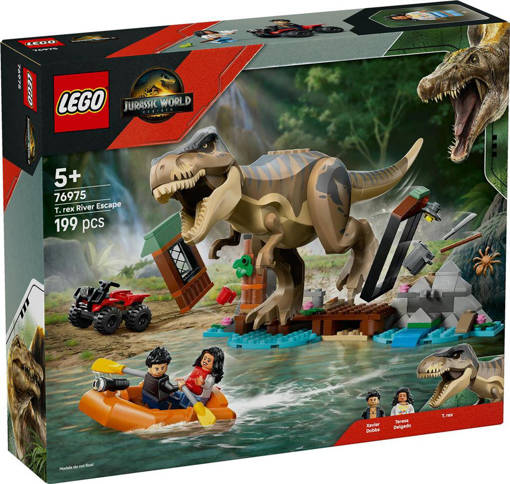 Lego Jurassic World 76975 Fuga sul fiume dal T. rex