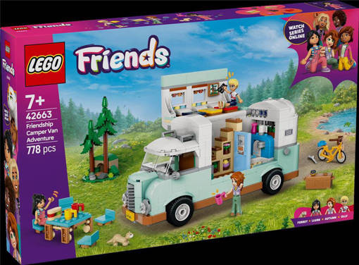 Lego Friends 42663 Avventura sul camper dell’amicizia