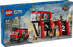 Lego City Fire 60414 Caserma dei pompieri e autopompa