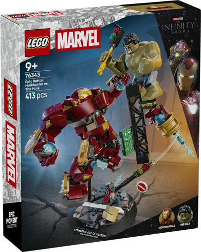 Lego Super Heroes Marvel 76343 Battaglia epica: Hulkbuster vs. The Hulk