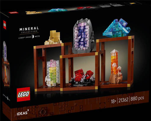 Lego Ideas 21362 Collezione di minerali