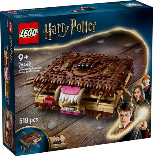 Lego Harry Potter TM 76449 Il Libro Mostro dei mostri azzannante