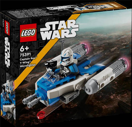 Lego Star Wars TM 75391 Microfighter Y-Wing™ di Captain Rex™