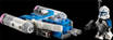 Lego Star Wars TM 75391 Microfighter Y-Wing™ di Captain Rex™