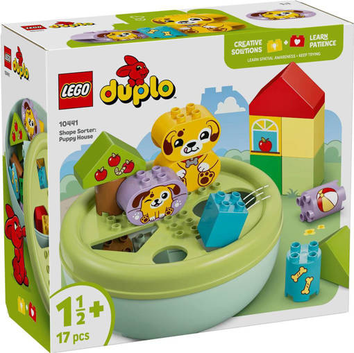 Lego DUPLO My First 10441 Smista-forme: casetta del cucciolo