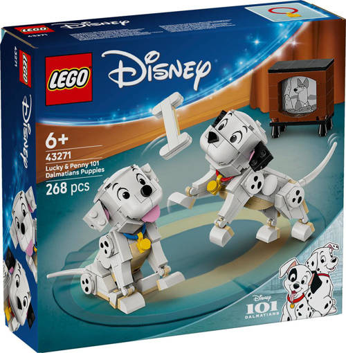 Lego Disney Classic 43271 Lucky e Penny - La carica dei cento e uno