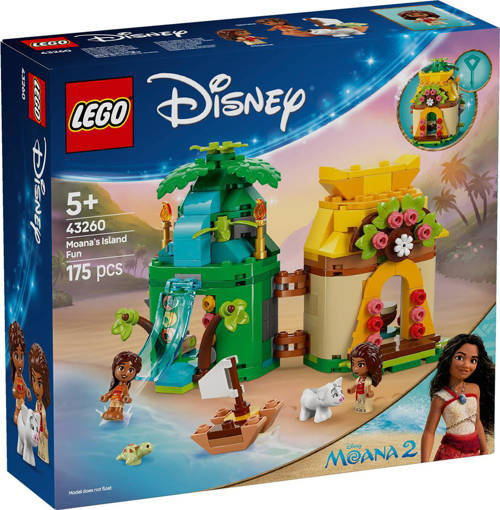 Lego Disney Princess 43260 Divertimento sull’isola di Vaiana