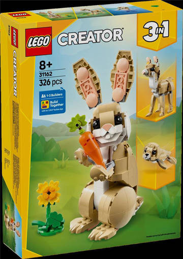 Lego Creator 31162 Adorabile Coniglio