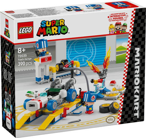 Lego Super Mario 72035 Mario Kart™: Officina di Toad