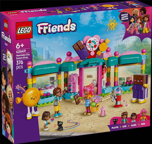Lego Friends 42649 Negozio di dolciumi di Heartlake City