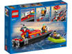 Lego City Fire 60373 Barca di soccorso antincendio