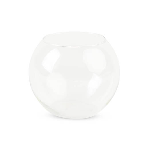 Mercury Sfera In Vetro Trasparente D. Cm 16 H 14