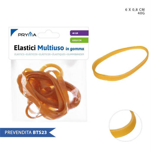 Pryma Elastico M/Uso 6X0.8Cm 40G Bl. 0126145