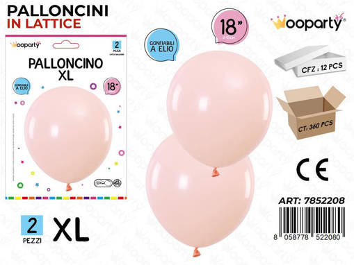 Wooparty Wooparty Palloncini Lattice Xl 2Pcs 45Cm /Pz Da 12**