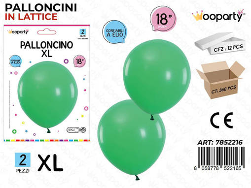 Wooparty Wooparty Palloncini Lattice Xl 2Pcs 45Cm /Pz Da 12**