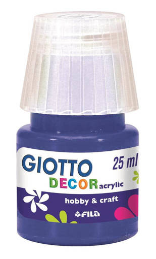 Fila - Giotto - Tempera acrilica multisuperficie 25 ml blu oltremare F538117