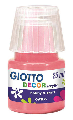 Fila - Giotto - Tempera acrilica multisuperficie 25 ml rosa pesca F538106