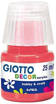 Fila - Giotto - Tempera acrilica multisuperficie 25 ml rosso vermiglione F538107
