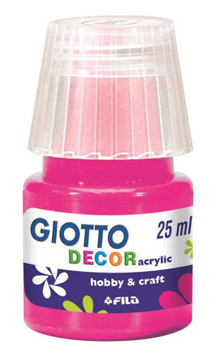 Fila - Giotto - Tempera acrilica multisuperficie 25 ml magenta F538110