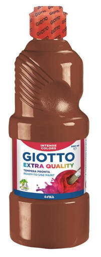 Fila - Giotto - Tempera pronta a base d'acqua 500 ml marrone F532828